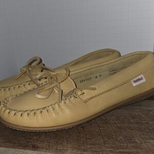 Women's Tan Moccasins